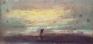 Güneş Işığı Çalışması (suluboya) by Joseph Mallord William Turner